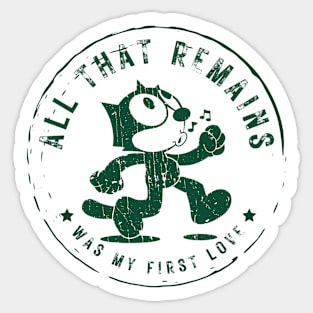 al that was my first love Sticker